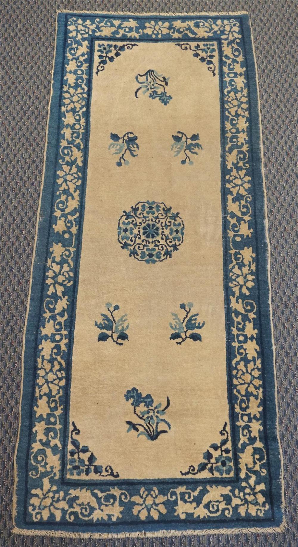 CHINESE RUG, 5 FT 9 IN X 2 FT 6