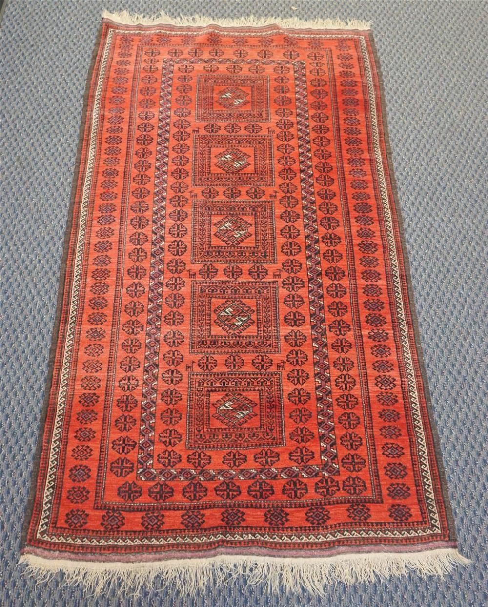 AFGHAN RUG, 6 FT 4 IN X 3 FT 8