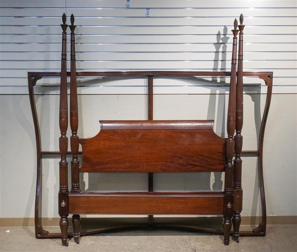 FEDERAL STYLE MAHOGANY TESTER BED,