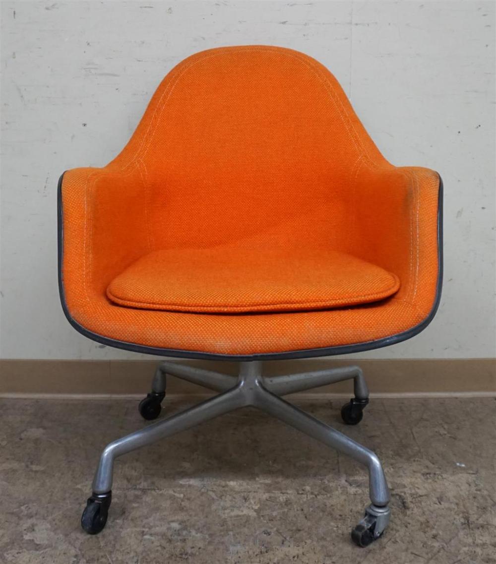 HERMAN MILLER FIBERGLASS AND ORANGE