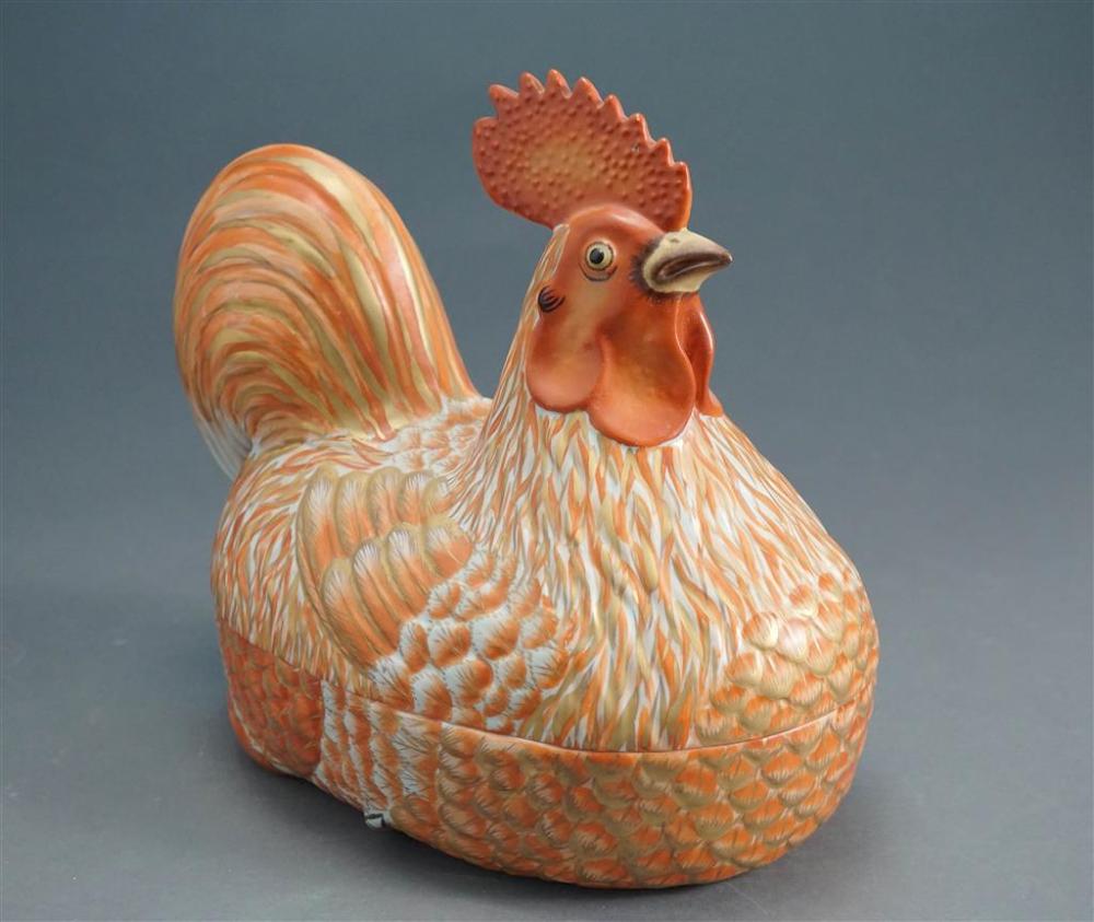 CHINESE EXPORT TYPE ROOSTER-FORM
