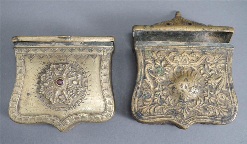 TWO INDO-PERSIAN REPOUSSé AND