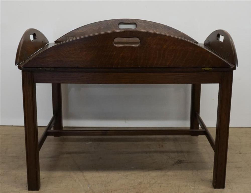 GEORGE III STYLE STAINED OAK BUTLERS 327ef5