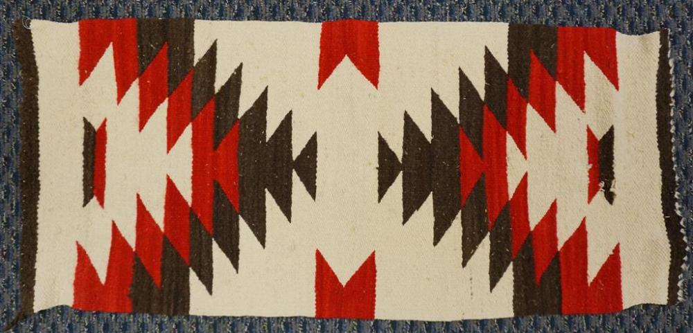 NAVAJO FLAT WEAVE RUG, 3 FT 1 IN