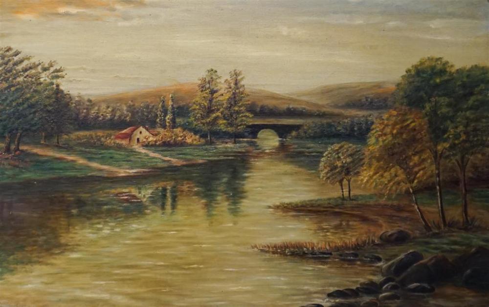 AMERICAN 20TH CENTURY SCHOOL, RIVER