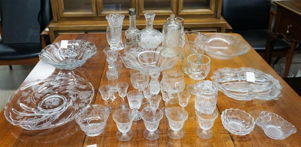 LARGE COLLECTION OF ASSORTED ETCHED,