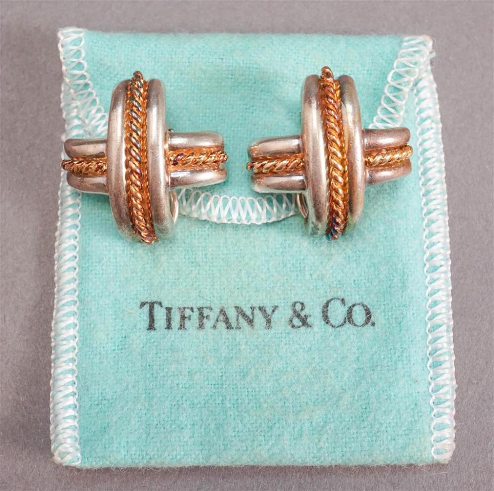 PAIR OF TIFFANY CO STERLING SILVER  327fa5