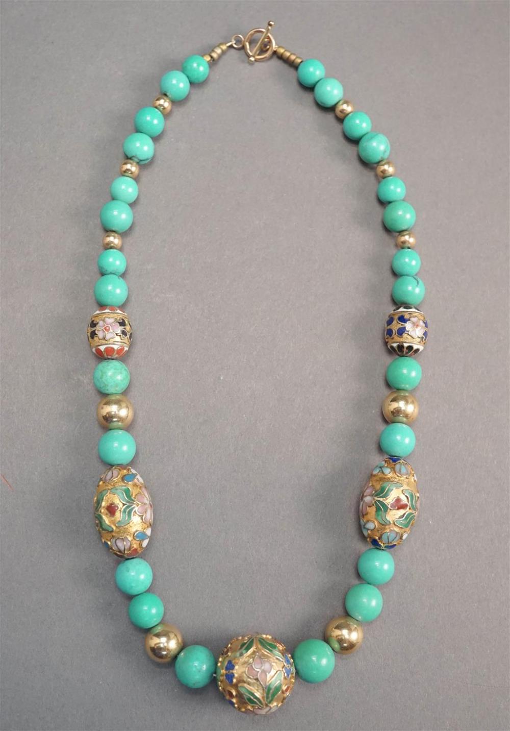 TURQUOISE AND CHAMPLEVE ENAMEL 327fbb