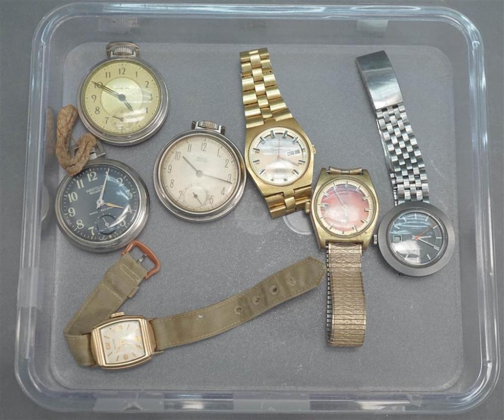 COLLECTION OF WRISTWATCHES AND 327fbc