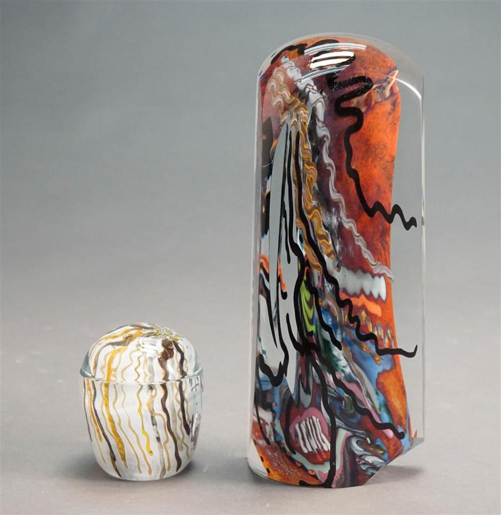 KEN CARDER GLASS SCULPTURE CHIPPED  328003