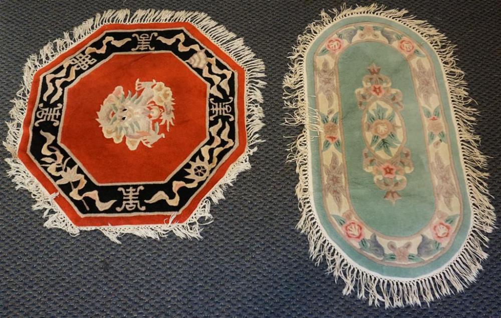 TWO CHINESE AREA RUGS LARGER  328052