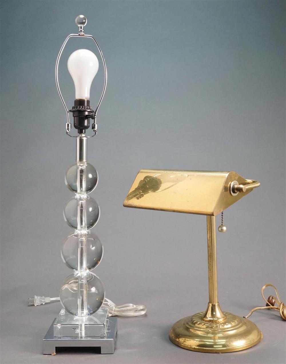 CONTEMPORARY ACRYLIC TABLE LAMP