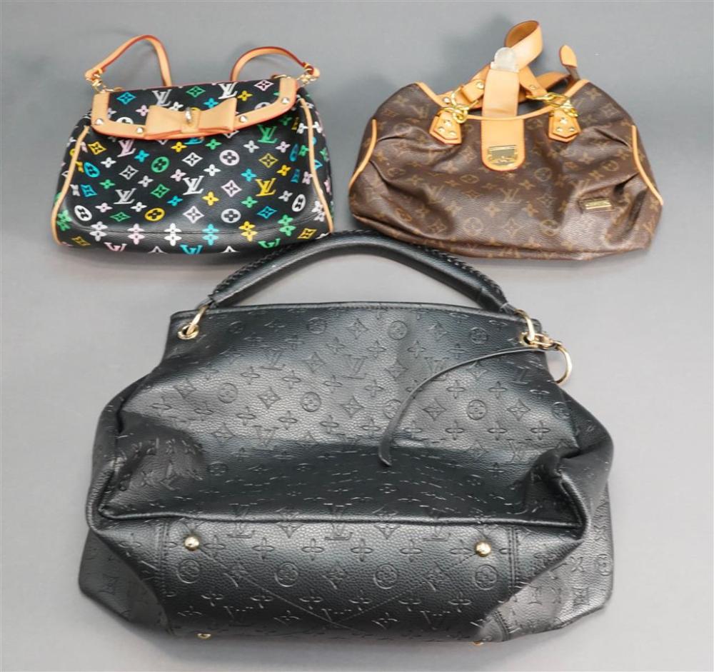 THREE ASSORTED LOUIS VUITTON STYLE