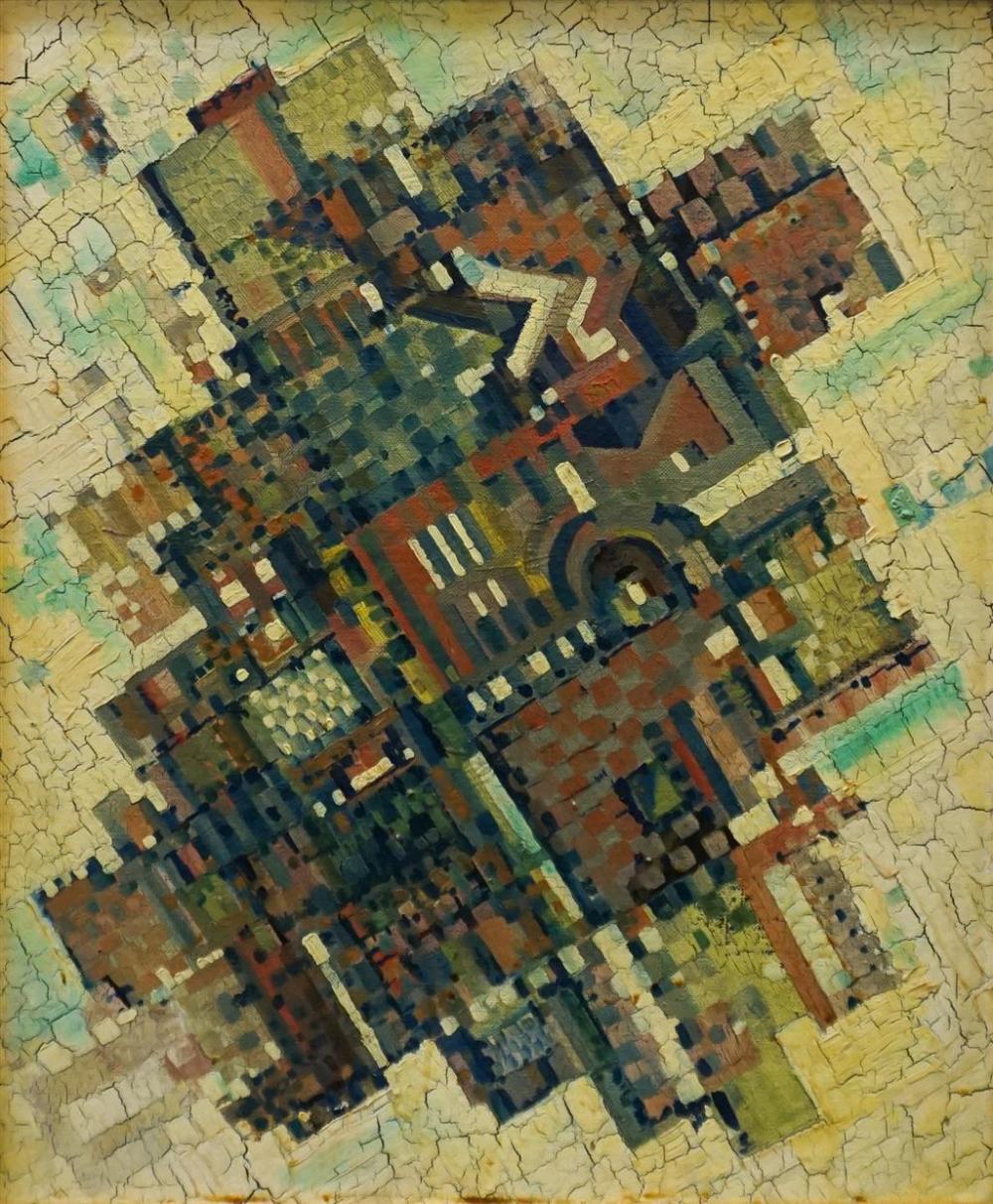 SPANISH 20TH CENTURY SCHOOL, ABSTRACT,