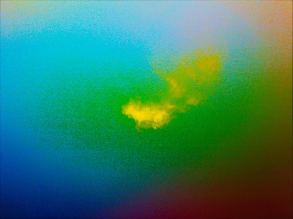 MARTIN ELDER: CLOUD2015; pigment on