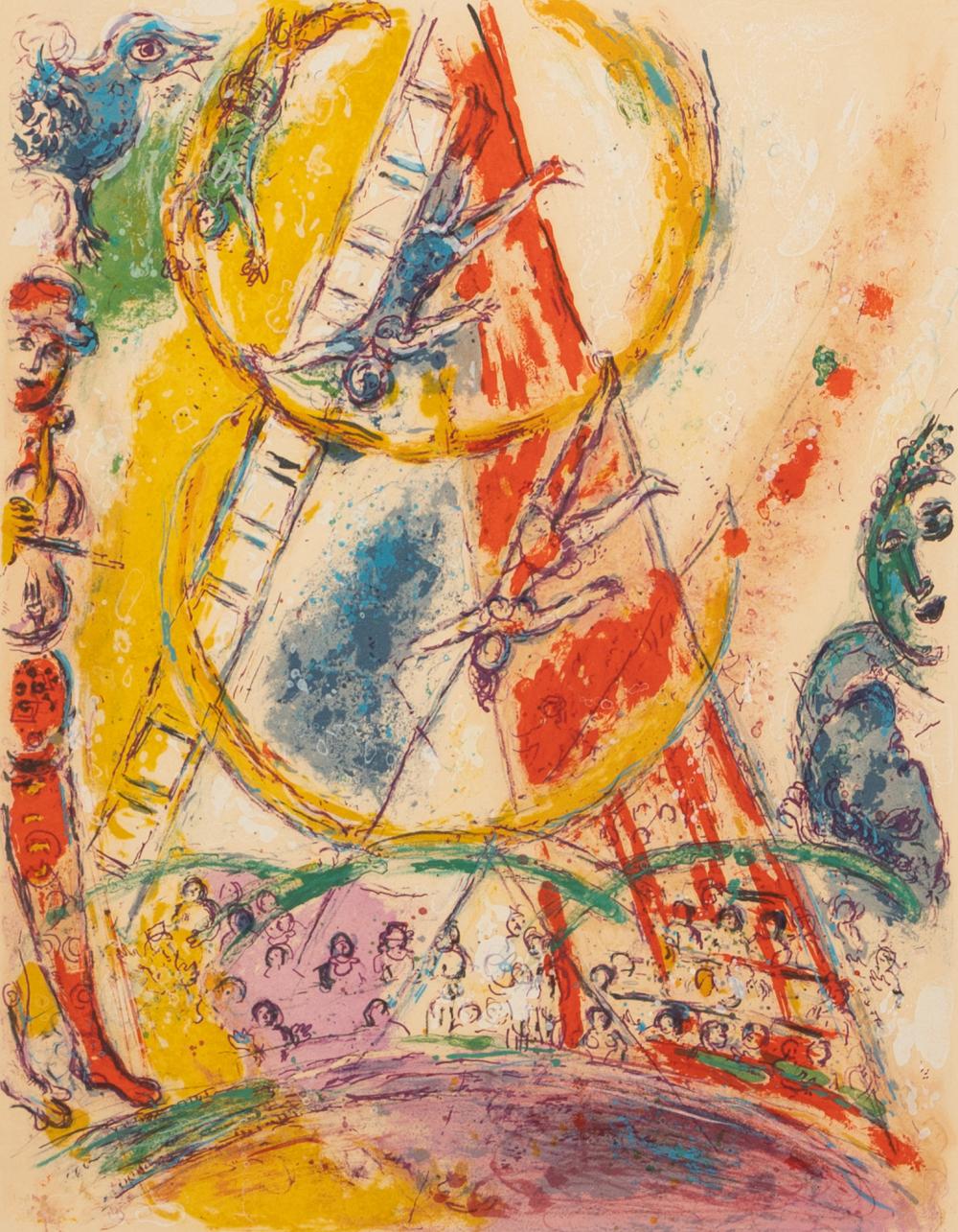 MARC CHAGALL (1887 - 1985): SCENE