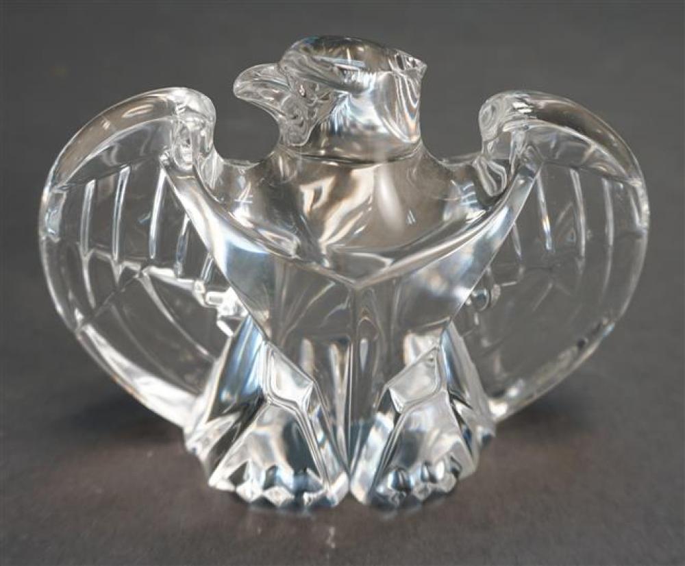 STEUBEN CRYSTAL EAGLE, H: 3-1/2 INCHESSteuben