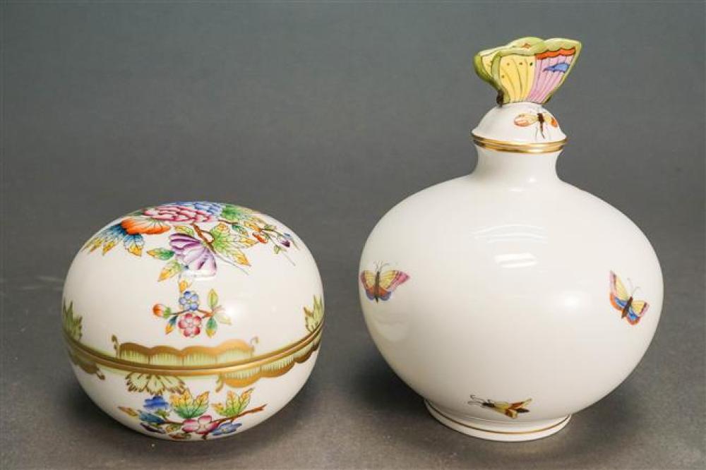 HEREND PORCELAIN PERFUME AND BUN FORM 325bd9