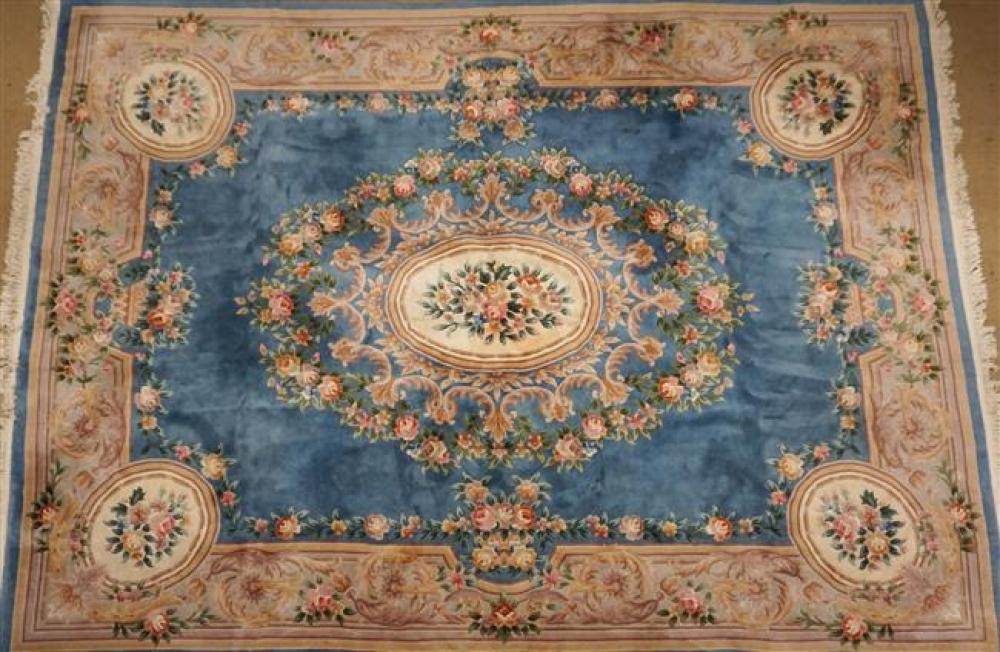 INDO-AUBUSSON RUG APPROX. 12FT