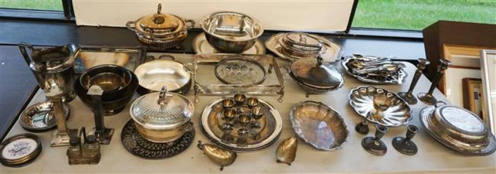 LARGE COLLECTION WITH SILVER PLATE 325c15