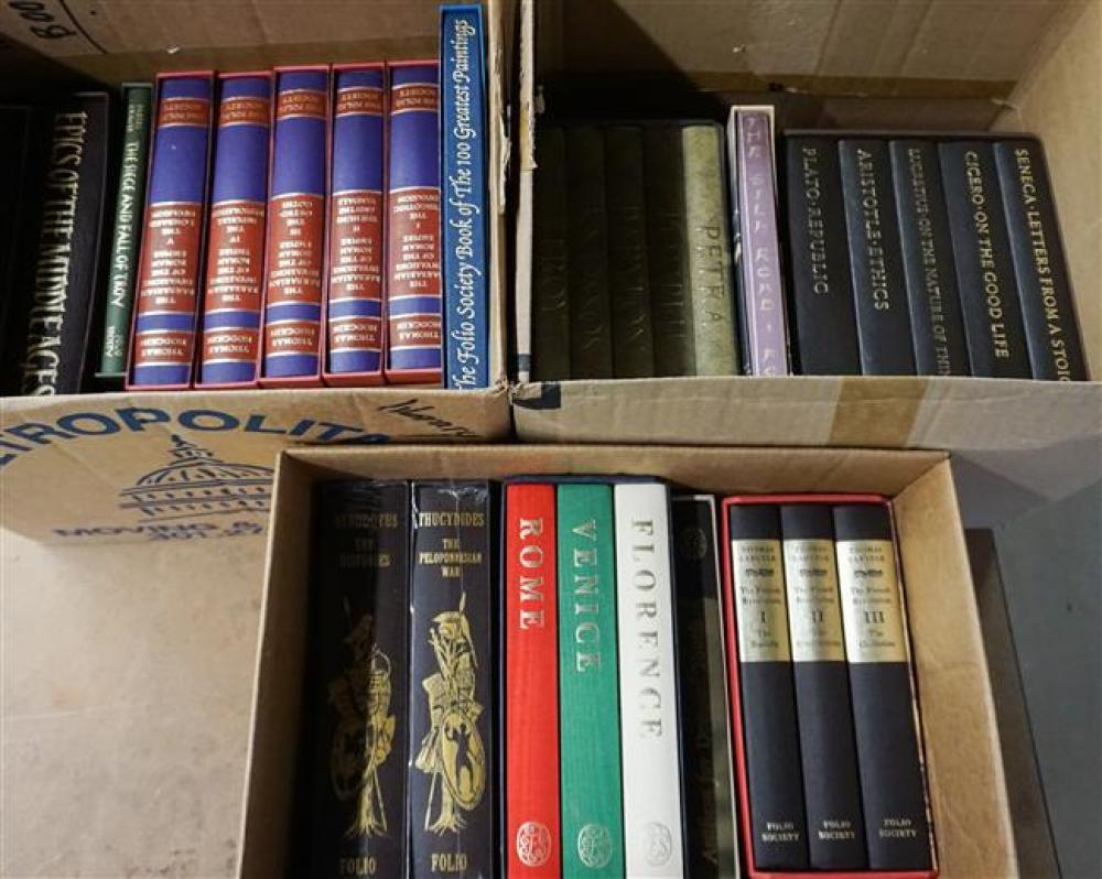 THIRTY VOLUMES OF THE FOLIO SOCIETY 325c43