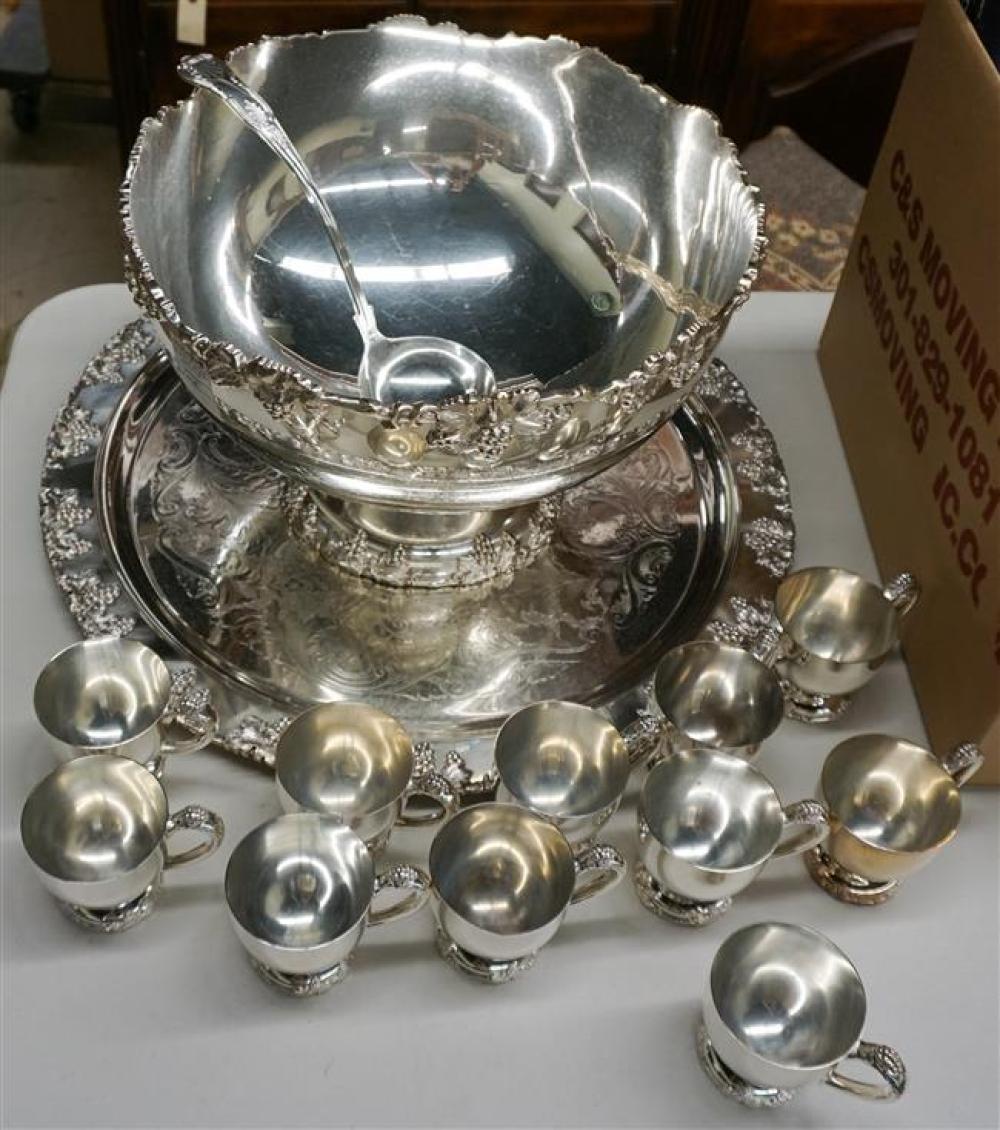 CRESCENT SILVER PLATE PEDESTAL 325c7f