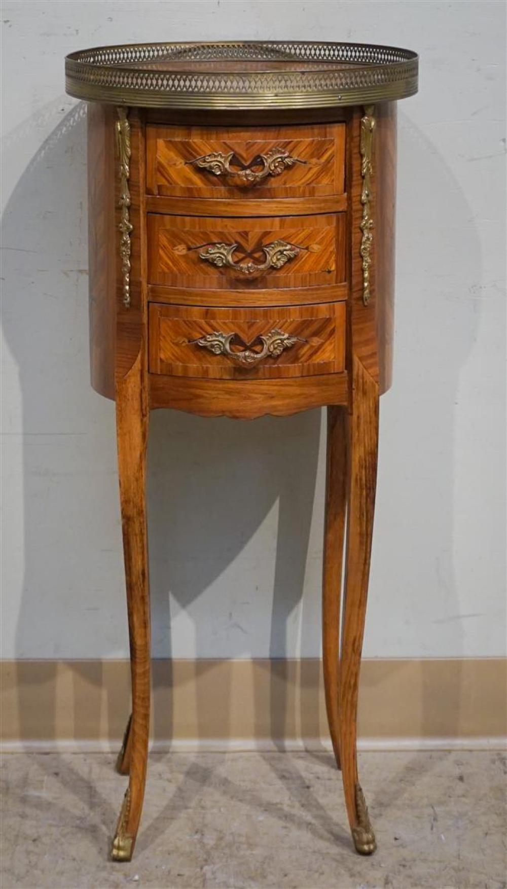 LOUIS XV STYLE MARQUETRY KINGWOOD