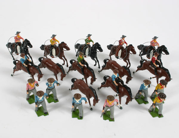 Britains cast painted metal cowboy 50947