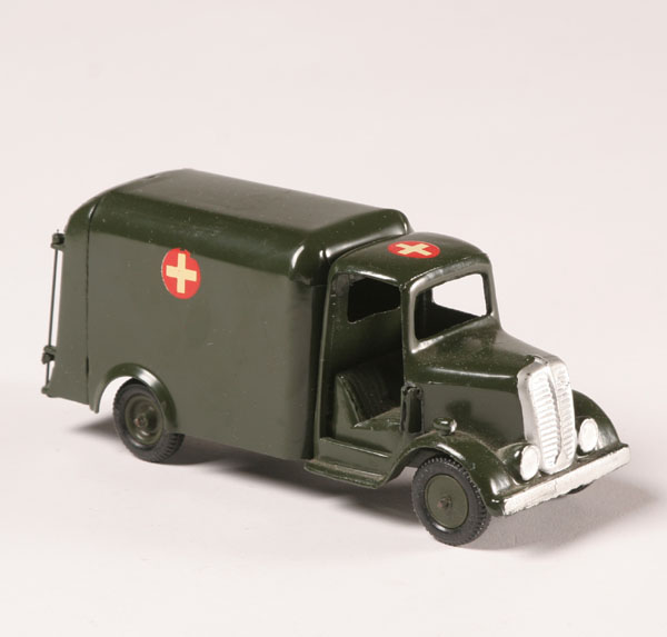 Vintage Britains Army ambulance.