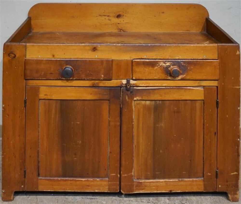 PINE DRY SINK, 19TH CENTURY H: