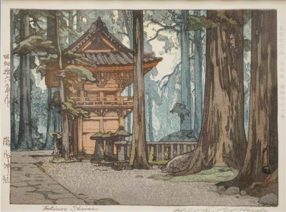 HIROSHI YOSHIDA (JAPANESE 1876-1950),