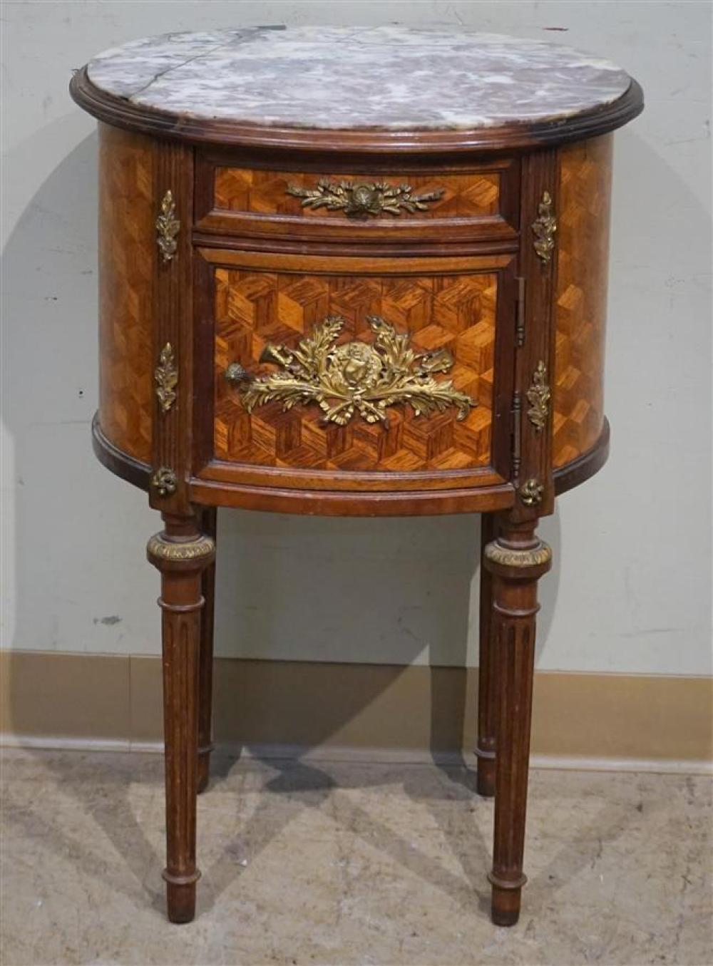 LOUIS XVI STYLE ORMOLU MOUNTED