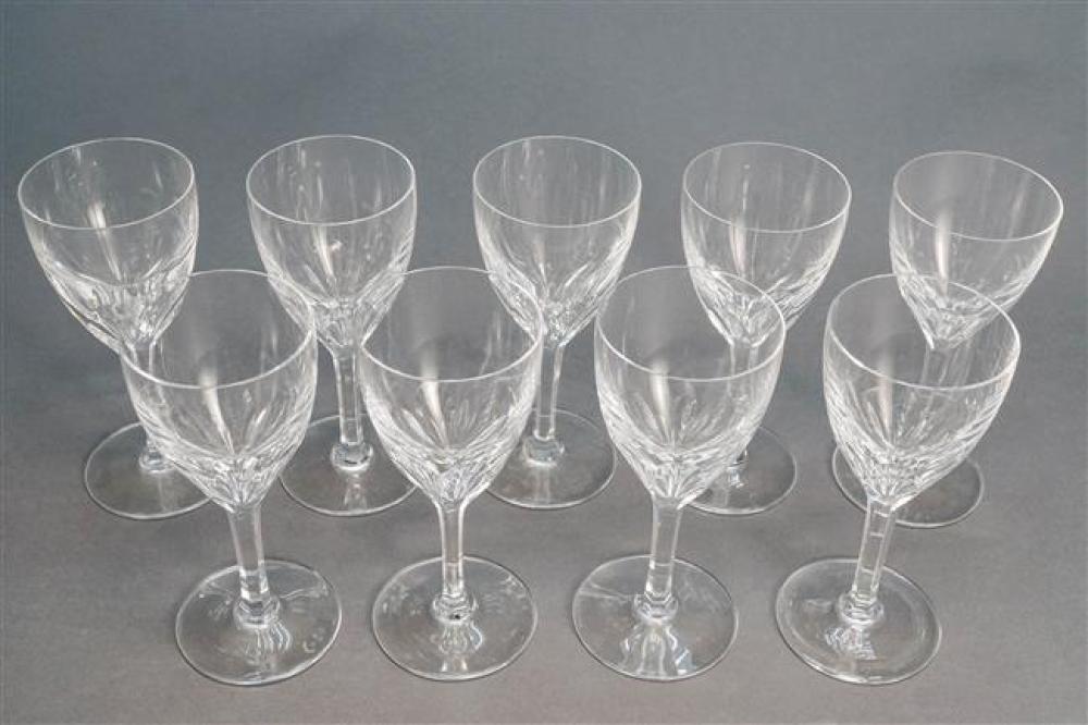 SET WITH NINE BACCARAT 'GENOVA'