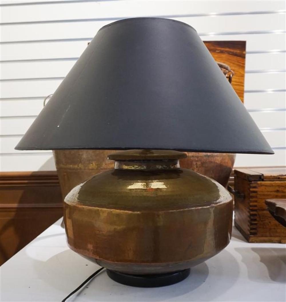 TURKISH COPPER BASE TABLE LAMP 325e28