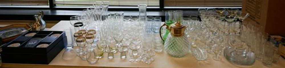 CRYSTAL DECANTER, BAR AND KITCHEN GLASSWARECrystal