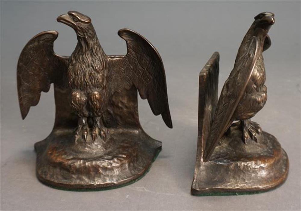 PAIR OF MARSHALL FIELD & CO PATINATED