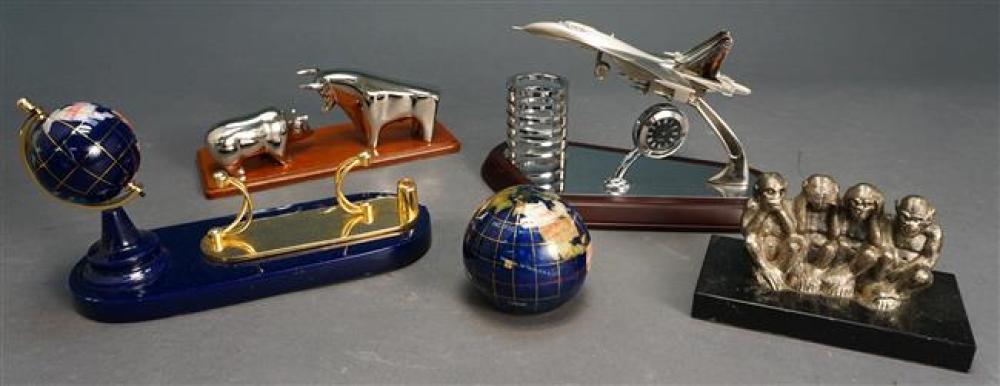 COLLECTION OF ASSORTED DESK ACCESSORIESCollection