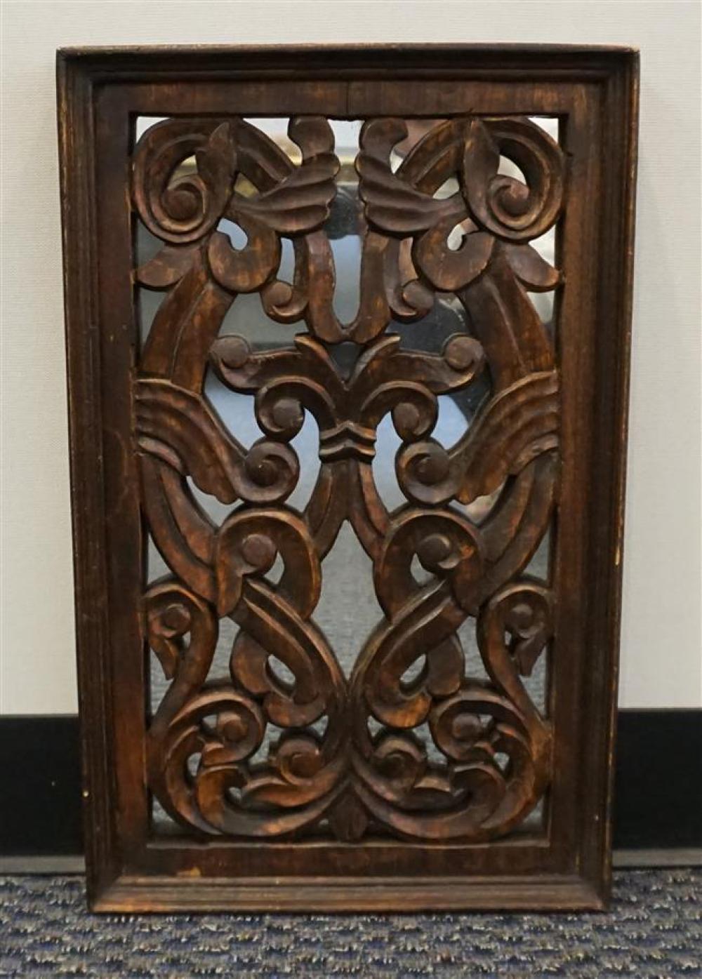 CONTINENTAL CARVED FRUITWOOD MIRRORED 325ef7