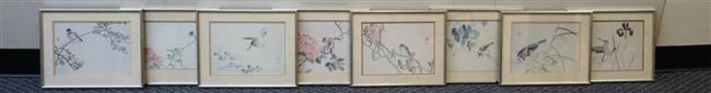 SET OF EIGHT JAPANESE COLOR PRINTS 325ef8