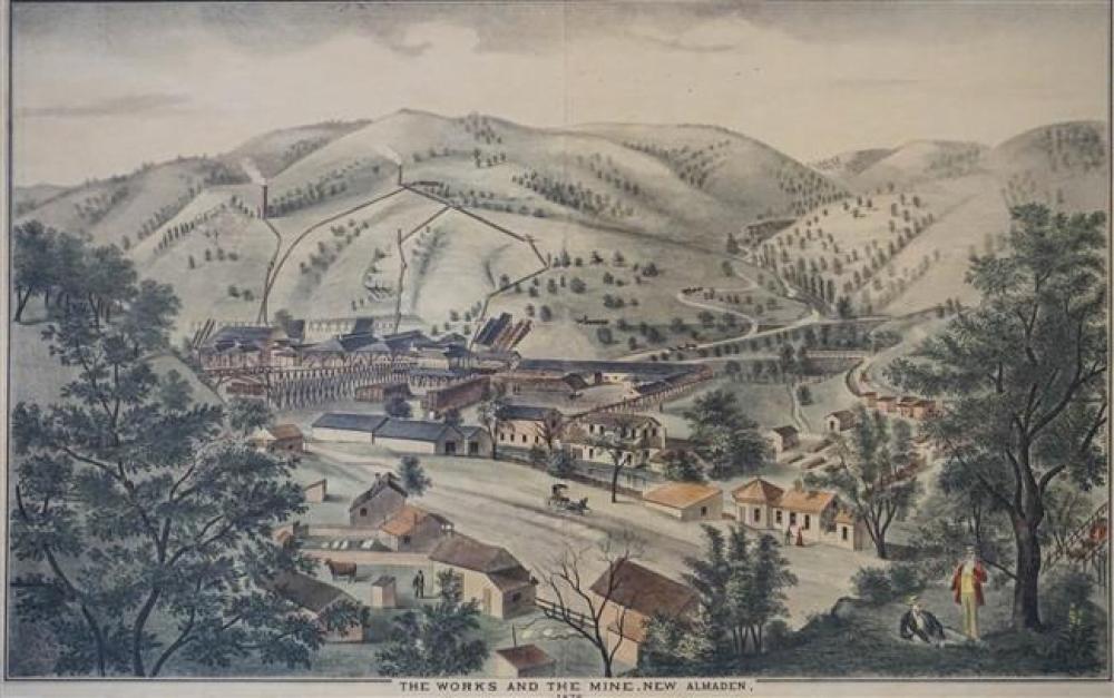 THE WORKS AND THE MINE, NEW ALMADEN,