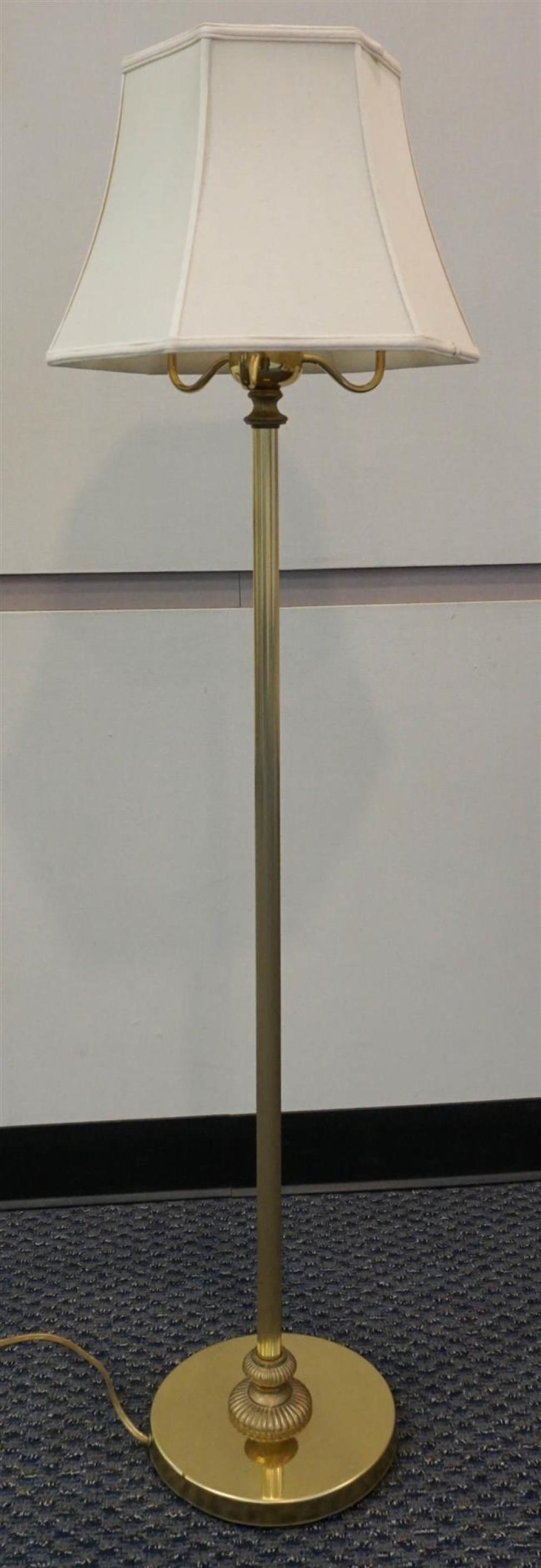 BRASS FINISH FLOOR LAMP H 57 326041