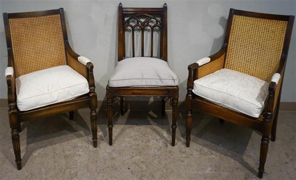 PAIR OF THEODORE ALEXANDER CANED