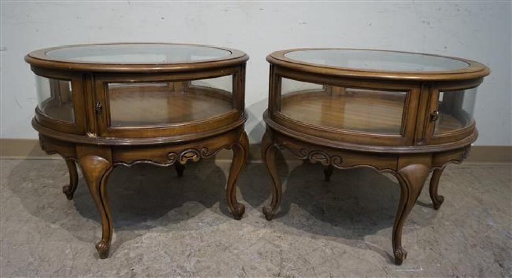 PAIR PROVINCIAL STYLE FRUITWOOD 3260e9