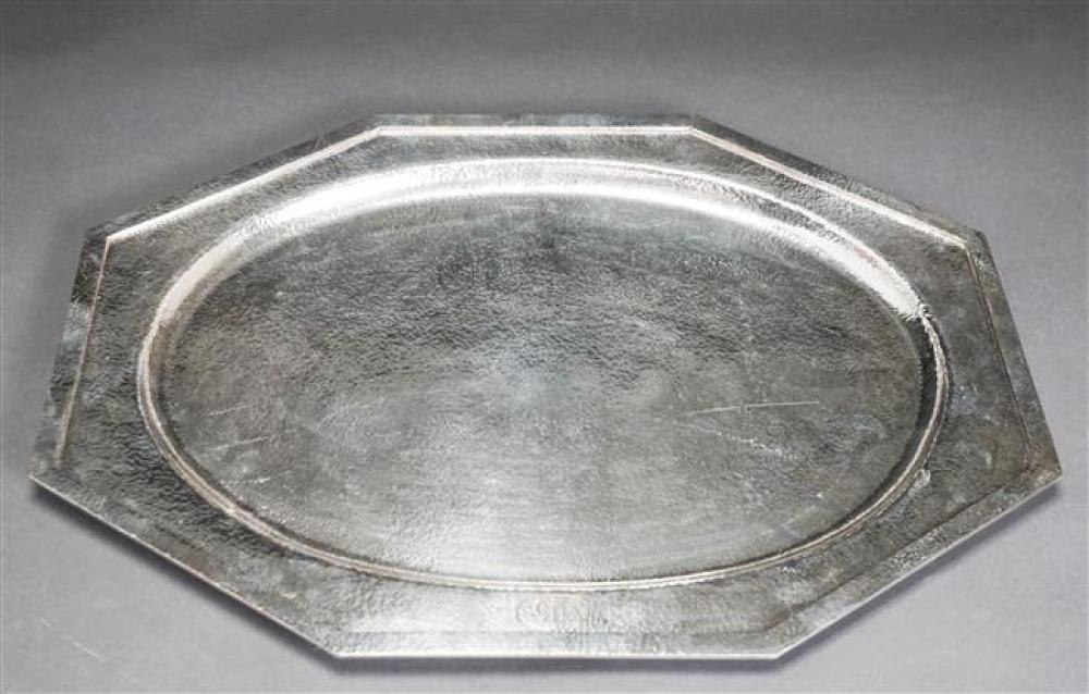 SCHOFIELD CO HAMMERED SILVER PLATE
