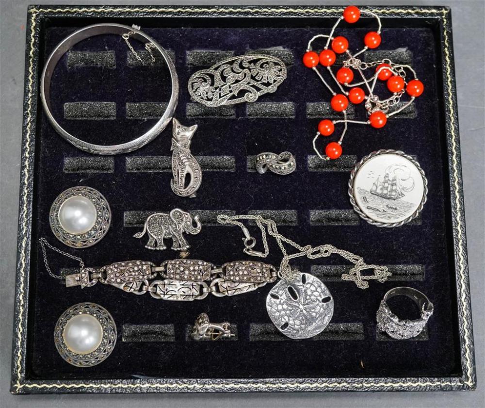 COLLECTION OF SILVER JEWELRYCollection