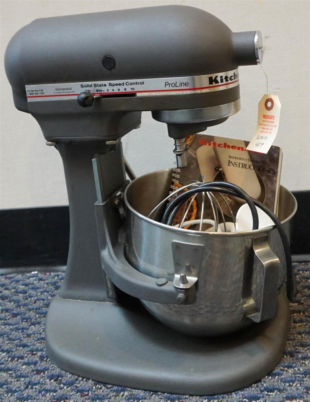 KITCHENAID PROLINE MIXER WITH ATTACHMENTSKitchenAid 32620c