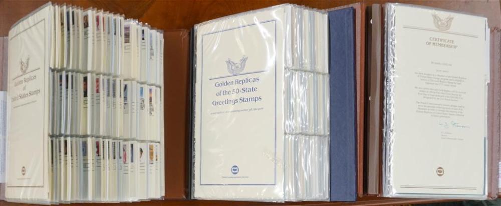 THREE VOLUMES OF THE GOLDEN REPLICAS