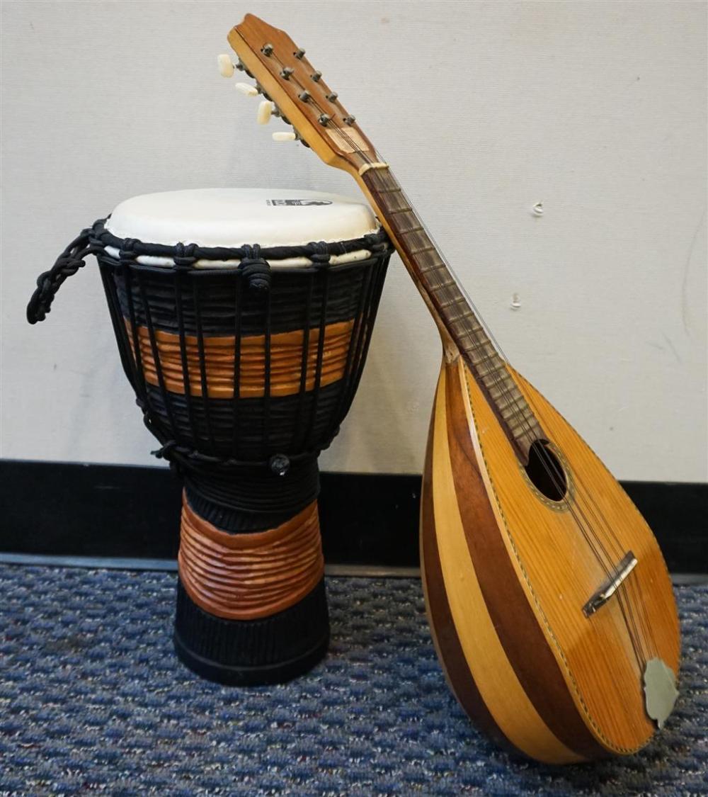 MEXICAN MANDOLIN AND A TOCA HAND PERCUSSION