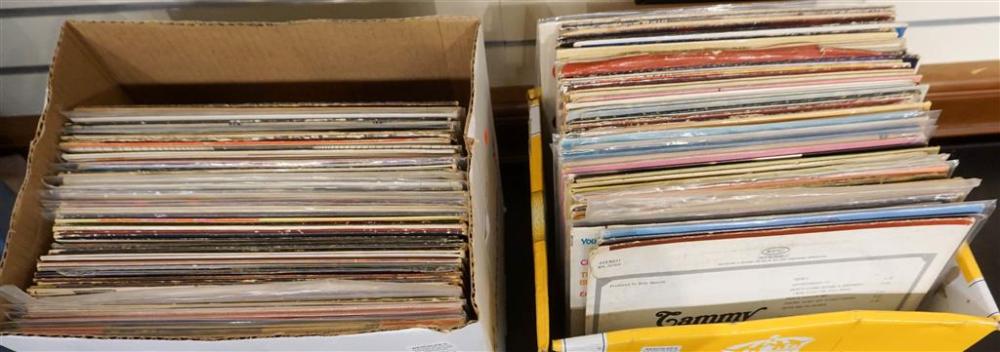 TWO BOXES OF LP RECORDSTwo Boxes of