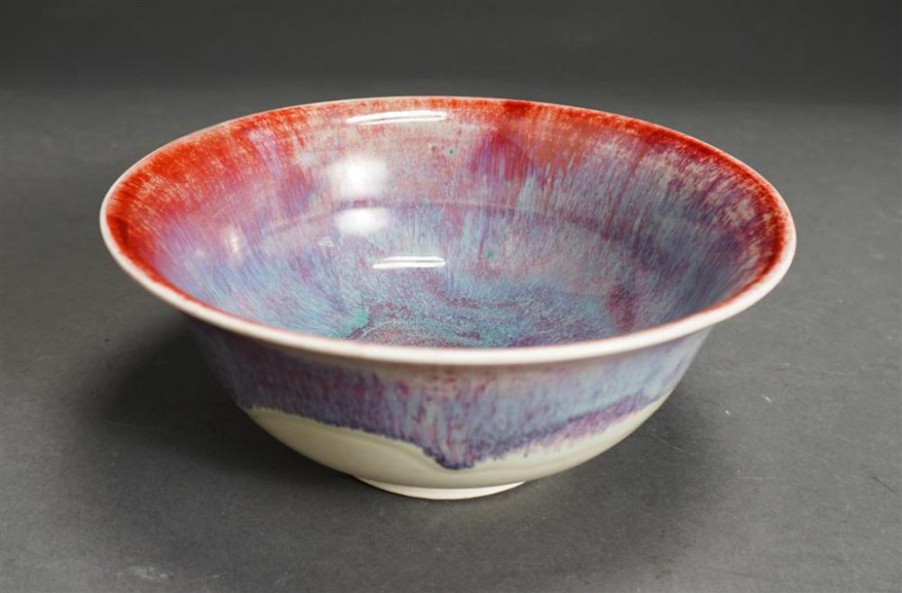 CONTEMPORARY GLAZED CERAMIC BOWLContemporary